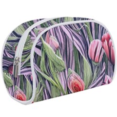 Charming Watercolor Flowers Make Up Case (large)