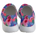 Celestial Watercolor Flowers Women s Lightweight Slip Ons View4