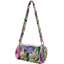 Captivating Watercolor Flowers Mini Cylinder Bag View1