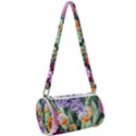 Captivating Watercolor Flowers Mini Cylinder Bag View2