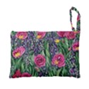 Dazzling Watercolor Flowers And Foliage Foldable Grocery Recycle Bag View3