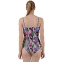 Ottagecore Aesthetics Retro Flowers Pattern Sweetheart Tankini Set View2