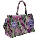 Ottagecore Aesthetics Retro Flowers Pattern Duffel Travel Bag View2