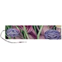 Ottagecore Aesthetics Retro Flowers Pattern Roll Up Canvas Pencil Holder (L) View1