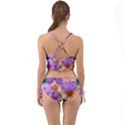 Exotic Tropical Botanical Flowers Pattern Mini Tank Bikini Set View2