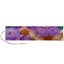 Exotic Tropical Botanical Flowers Pattern Roll Up Canvas Pencil Holder (L) View1