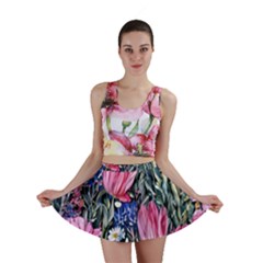 Tropical Paradise Mini Skirt by GardenOfOphir