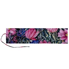 Tropical Paradise Roll Up Canvas Pencil Holder (l) by GardenOfOphir