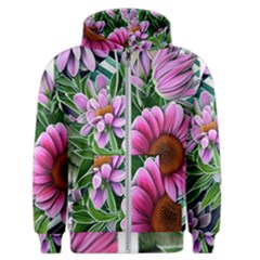 Bouquet Of Sunshine Men s Zipper Hoodie by GardenOfOphir