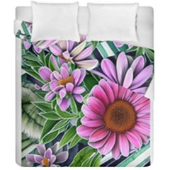 Bouquet Of Sunshine Duvet Cover Double Side (california King Size) by GardenOfOphir