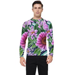 Bouquet Of Sunshine Men s Long Sleeve Rash Guard by GardenOfOphir