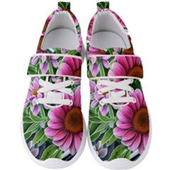 Bouquet Of Sunshine Men s Velcro Strap Shoes by GardenOfOphir