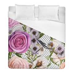 Summertime Blooms Duvet Cover (full/ Double Size)