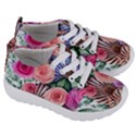 Boho Botanical Flowers Kids  Lightweight Sports Shoes View3