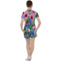 Exotic Tropical Flowers Women s Tee and Shorts Set View2