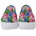 Exotic Tropical Flowers Kids  Slip On Sneakers View4