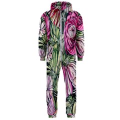 Summer Floral Hooded Jumpsuit (men) by GardenOfOphir