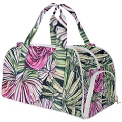 Summer Floral Burner Gym Duffel Bag by GardenOfOphir