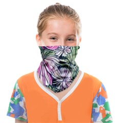 Summer Floral Face Covering Bandana (kids) by GardenOfOphir