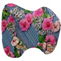 Vintage Botanical Flowers Head Support Cushion View3