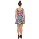 Vintage Botanical Flowers Inside Out Casual Dress View2