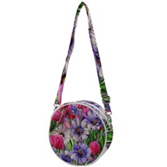 The Perfect Pattern For Your Cottagecore Aesthetics Crossbody Circle Bag by GardenOfOphir