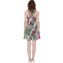 Watercolor Tropical Flowers Inside Out Racerback Dress View2