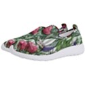 Watercolor Tropical Flowers Men s Slip On Sneakers View2