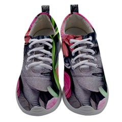 Aesthetics Tropical Flowers Women Athletic Shoes by GardenOfOphir