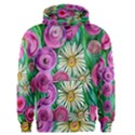 Tropical Flowers Pattern Men s Core Hoodie View1