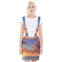 Summer Sunset Over Beach Braces Suspender Skirt View1