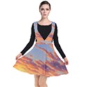 Summer Sunset Over Beach Plunge Pinafore Dress View1