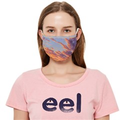 Summer Sunset Over Beach Cloth Face Mask (adult) by GardenOfOphir