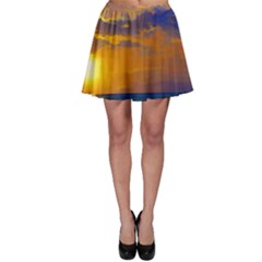 Nature Sunset Skater Skirt by GardenOfOphir