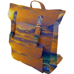 Nature Sunset Buckle Up Backpack by GardenOfOphir