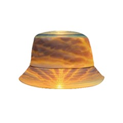 Waves At Sunset Bucket Hat (kids) by GardenOfOphir