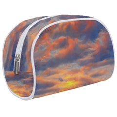 Serene Sunset Over Beach Make Up Case (medium) by GardenOfOphir