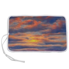 Serene Sunset Over Beach Pen Storage Case (s) by GardenOfOphir