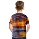 Nature s Sunset Over Beach Kids  Sport Mesh Tee View2