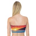 Sunset Over The Ocean Bandeau Top View2