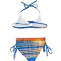 Tropical Sunset Kids  Classic Bikini Set View2