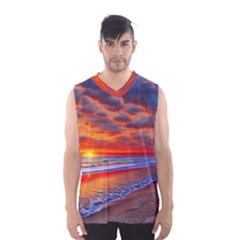 Golden Sun Men s Basketball Tank Top by GardenOfOphir