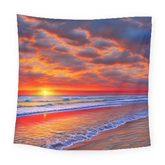 Golden Sun Square Tapestry (large) by GardenOfOphir