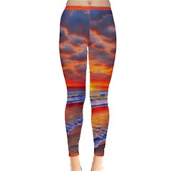 Golden Sun Inside Out Leggings by GardenOfOphir