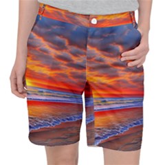 Golden Sun Pocket Shorts by GardenOfOphir