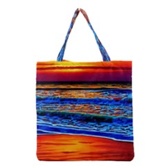 Island Dreams Grocery Tote Bag by GardenOfOphir