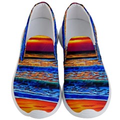 Island Dreams Men s Lightweight Slip Ons by GardenOfOphir