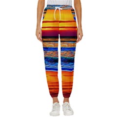 Island Dreams Cropped Drawstring Pants by GardenOfOphir