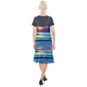 Sunset Beach Waves Camis Fishtail Dress View2