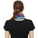 Sunset Beach Waves Face Covering Bandana (Triangle) View2